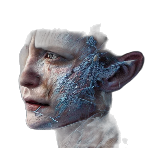 face, mask, creature, dragon transparent PNG cut-out