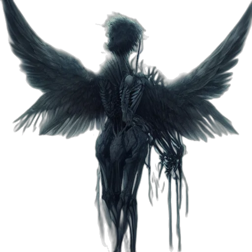 creature, robot, staff, concept art, fantasy art, pixel art, cyberpunk, dark transparent PNG cut-out