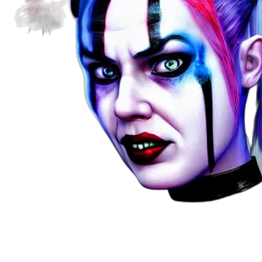 face, comic book art, concept art, fantasy art transparent PNG cut-out