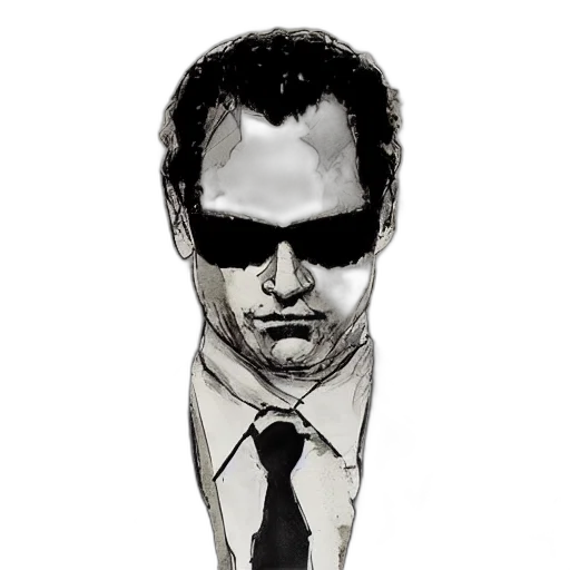 staff, mask, face, comic book art transparent PNG cut-out