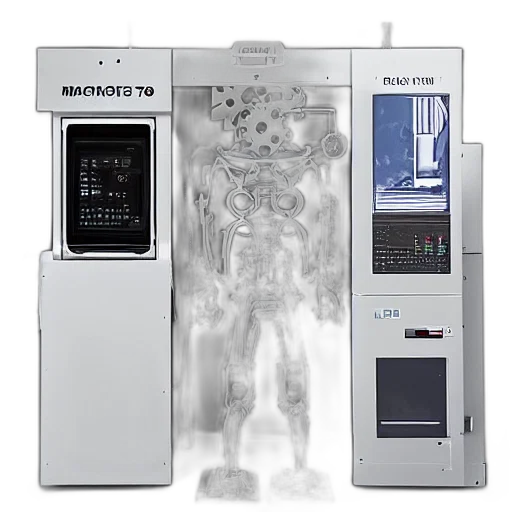 robot, cyberpunk, 3d render, personality, machine, struggling, get, out transparent PNG cut-out