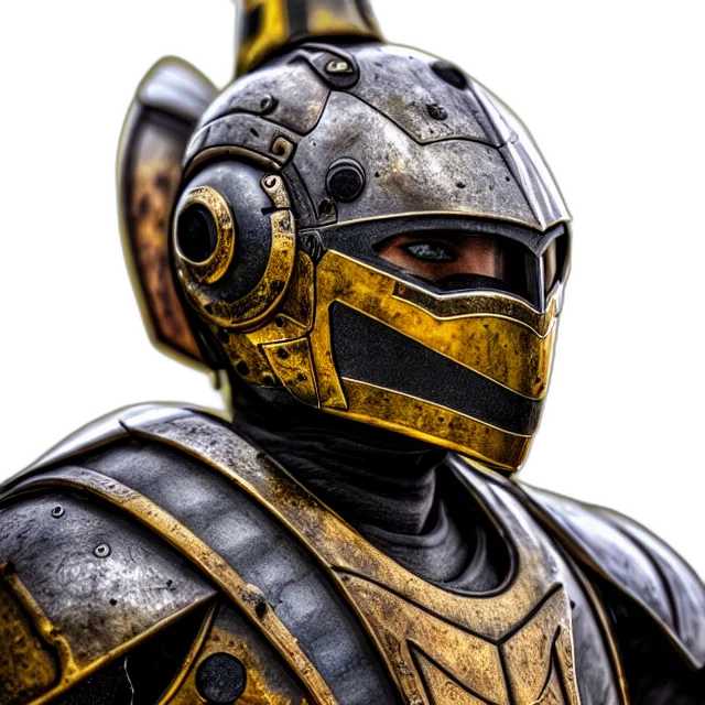 mask, robot, sword, face transparent PNG cut-out