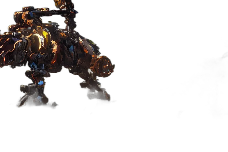 robot, weapon, dragon, animal transparent PNG cut-out