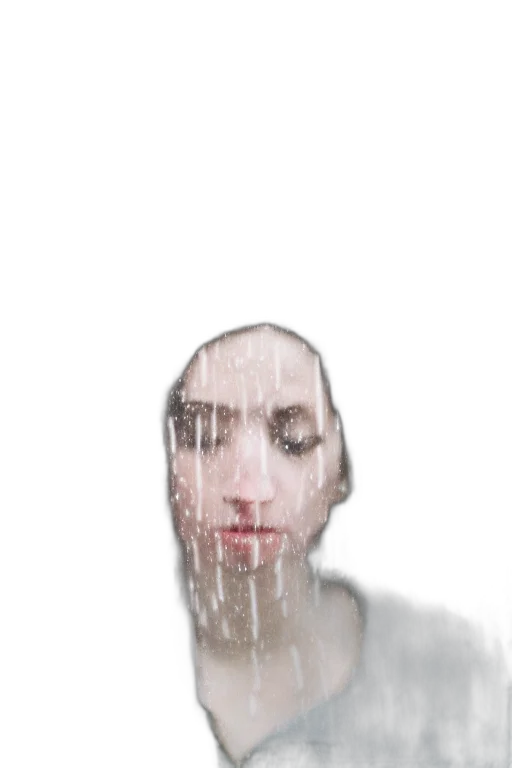 face, mask, robot, hair transparent PNG cut-out