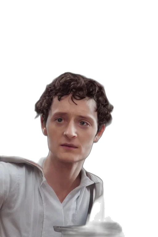 face, hair, robot, creature transparent PNG cut-out