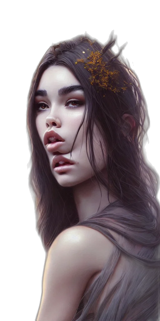 crown, face, jewelry, hair transparent PNG cut-out