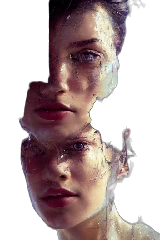 face, mask, robot, jewelry transparent PNG cut-out