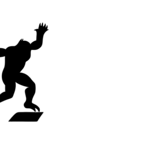creature, robot, concept art, 3d render, pixel art, comic book art, logo, sasquatch transparent PNG cut-out