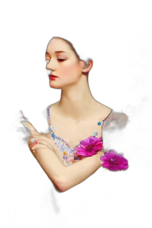 dress, jewelry, crown, photorealistic transparent PNG cut-out