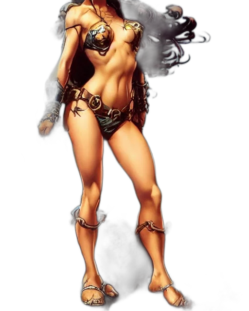 fantasy art, comic book art, concept art, pixel art transparent PNG cut-out