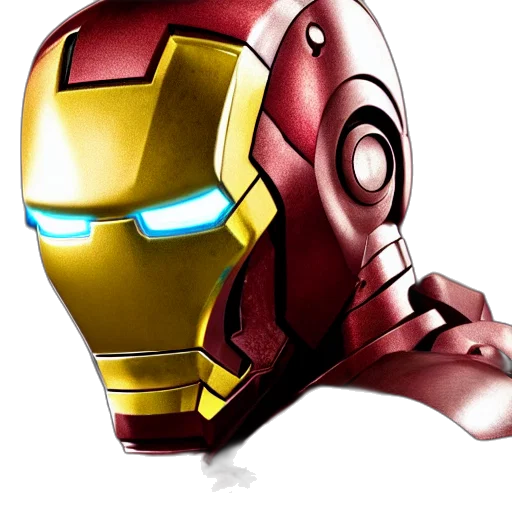 robot, mask, comic book art, 3d render, concept art, photorealistic, still, photo transparent PNG cut-out
