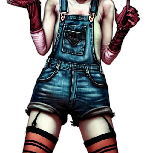 robot, staff, comic book art, concept art, cyberpunk, cartoon, red, full transparent PNG cut-out