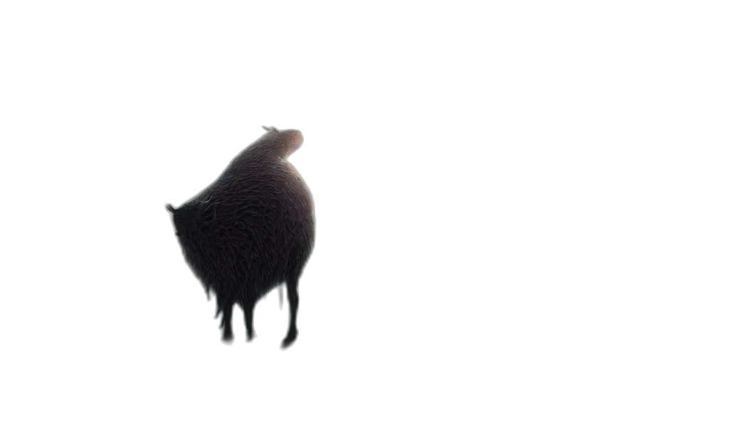 animal, hat, dress, creature, 3d render, concept art, photorealistic, pixel art transparent PNG cut-out