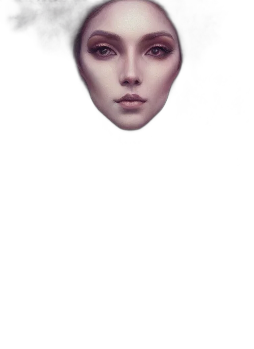 face, mask, hat, jewelry, photorealistic, 3d render, concept art, pixel art transparent PNG cut-out