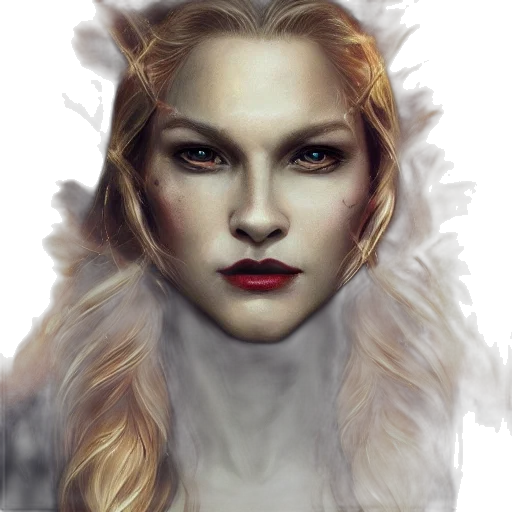 face, crown, dragon, fantasy art, photorealistic, concept art, comic book art, golden transparent PNG cut-out