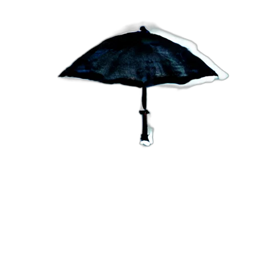 umbrella, hat, staff, dress transparent PNG cut-out