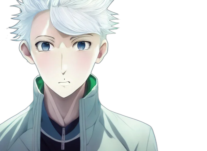 face, anime, cartoon, concept art transparent PNG cut-out