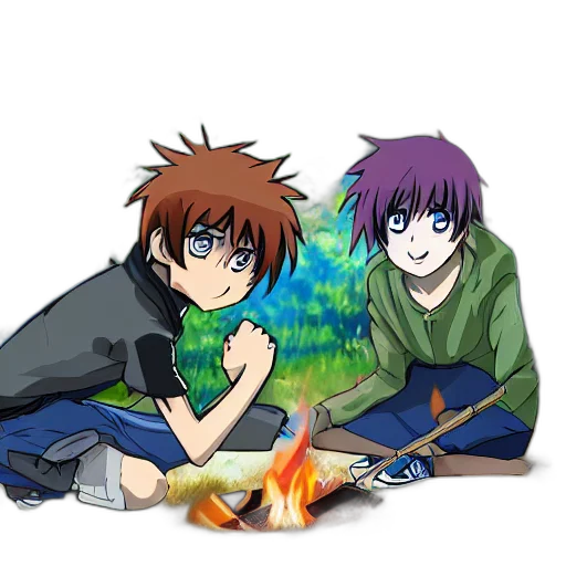 anime, pixel art, cartoon, concept art transparent PNG cut-out
