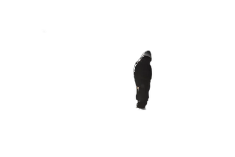 shoes, face, jacket, mask, concept art, photorealistic, 3d render, pixel art transparent PNG cut-out