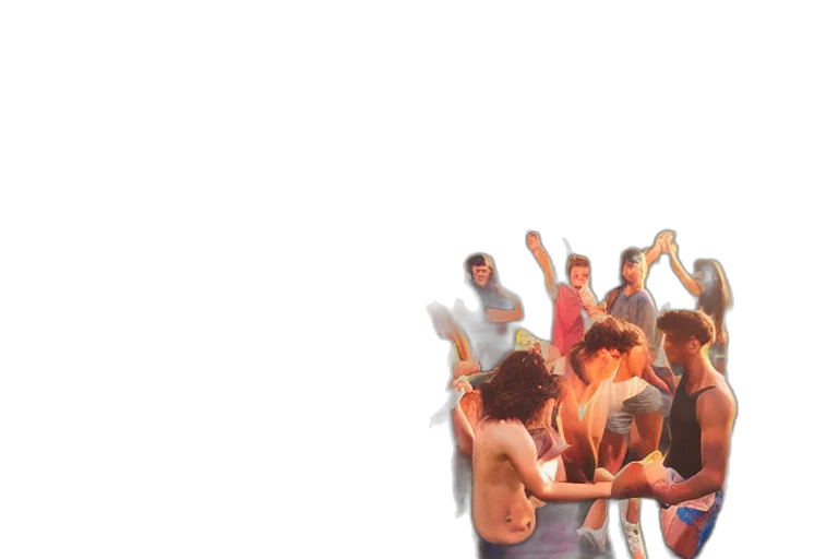 3d render, concept art, fire, underwater, beach, outer space, party, ultra transparent PNG cut-out