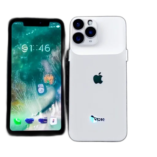 3d render, concept art, photorealistic, iphone transparent PNG cut-out