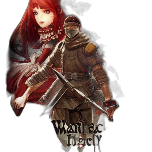 weapon, sword, staff, fantasy art transparent PNG cut-out