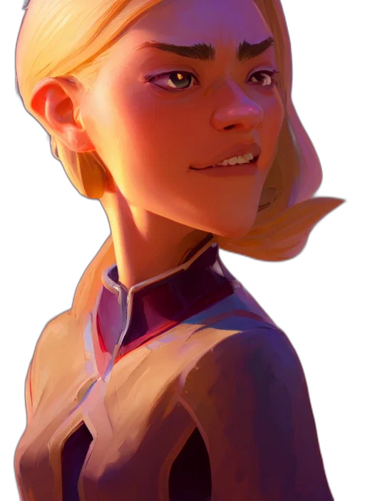 face, staff, crown, jacket transparent PNG cut-out