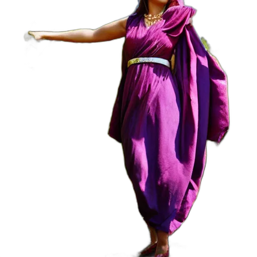 dress, staff, concept art, 3d render, goddess, grape, harvest transparent PNG cut-out