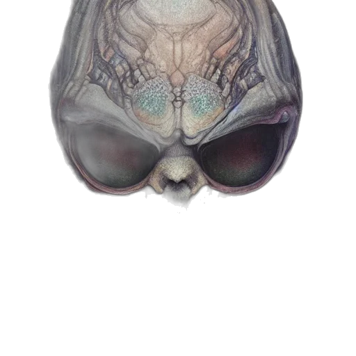 mask, face, creature, crown, watercolor, concept art, photorealistic, 3d render transparent PNG cut-out