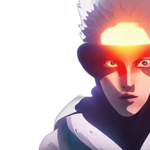 mask, face, anime, concept art transparent PNG cut-out