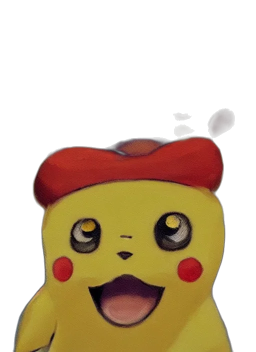 mask, hat, animal, creature, 3d render, concept art, pixel art, anime transparent PNG cut-out