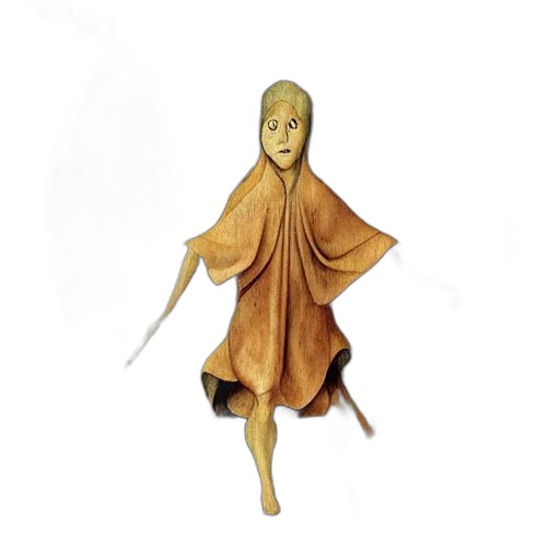 dress, staff, creature, umbrella transparent PNG cut-out