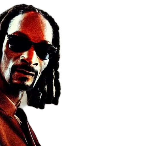 snoop, dogg, neo, matrix transparent PNG cut-out