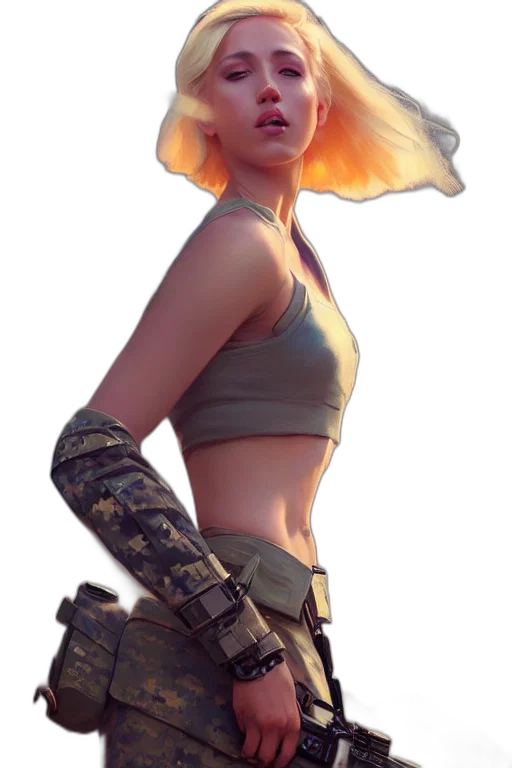 weapon, hat, staff, jacket transparent PNG cut-out
