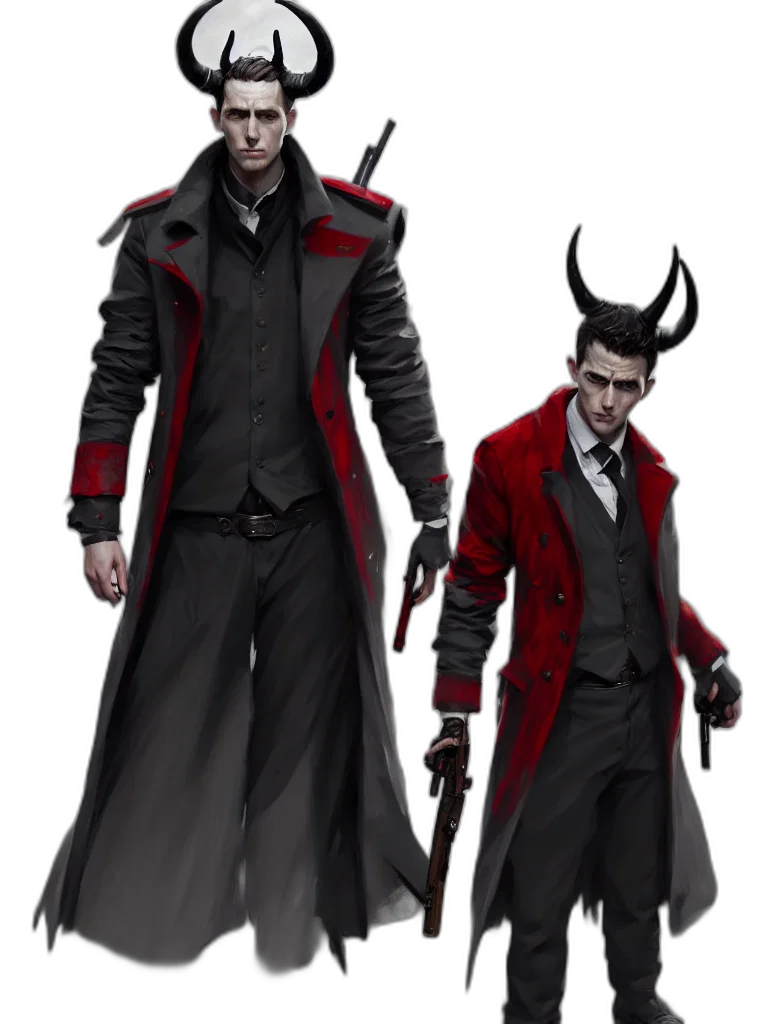 concept art, fantasy art, comic book art, cyberpunk transparent PNG cut-out