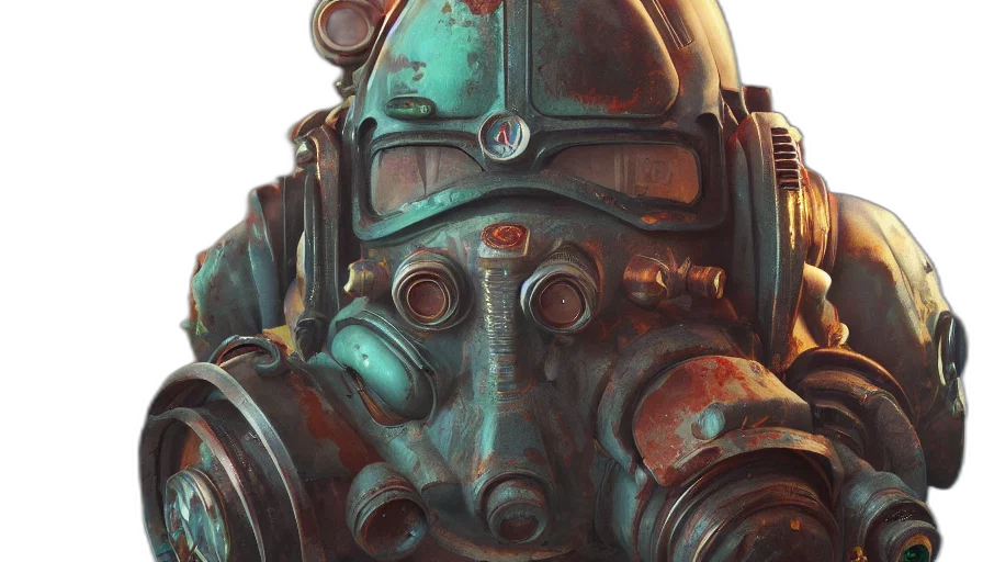 robot, mask, face, creature transparent PNG cut-out