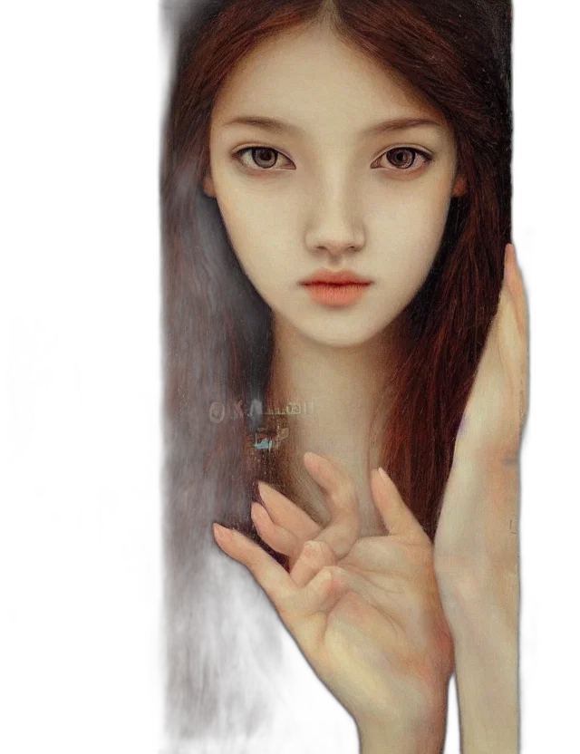 face, jewelry, robot, mask, photorealistic, oil painting, fantasy art, concept art transparent PNG cut-out