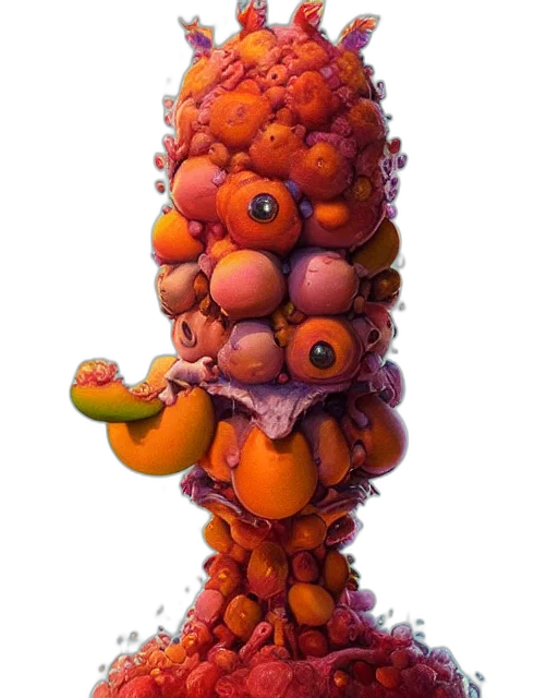 food, staff, crown, creature transparent PNG cut-out