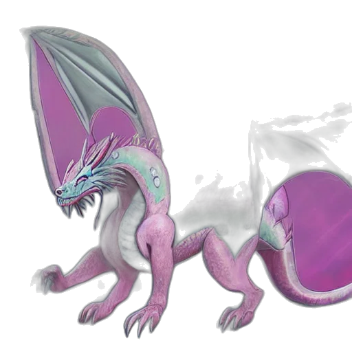 dragon, creature, concept art, fantasy art transparent PNG cut-out