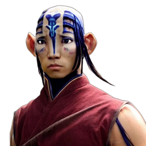 mask, face, staff, creature transparent PNG cut-out