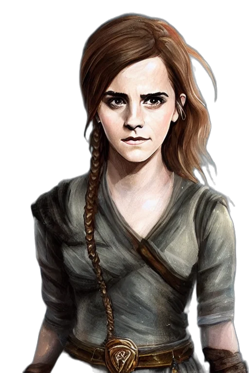 face, staff, fantasy art, concept art transparent PNG cut-out