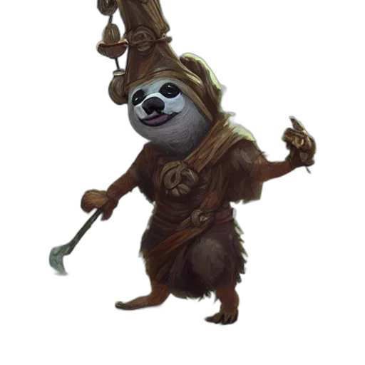 staff, animal, creature, weapon transparent PNG cut-out