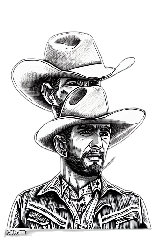hat, comic book art, cartoon, photorealistic transparent PNG cut-out