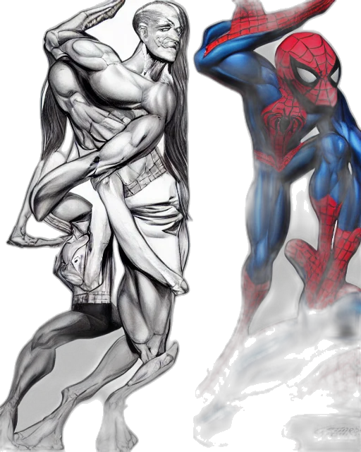 comic book art, concept art, fantasy art, photorealistic transparent PNG cut-out