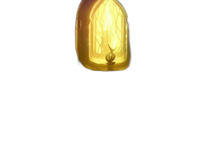 jewelry, crown, bottle, food, 3d render, concept art, photorealistic, golden transparent PNG cut-out