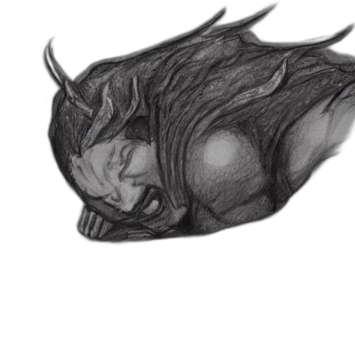 mask, creature, dragon, face transparent PNG cut-out