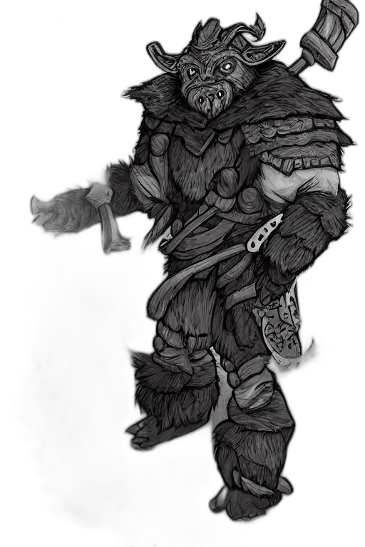 creature, staff, dragon, sword transparent PNG cut-out