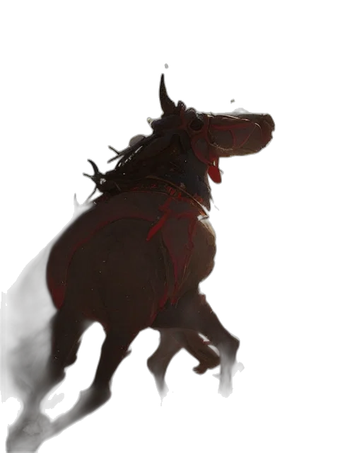 dragon, creature, animal, staff transparent PNG cut-out