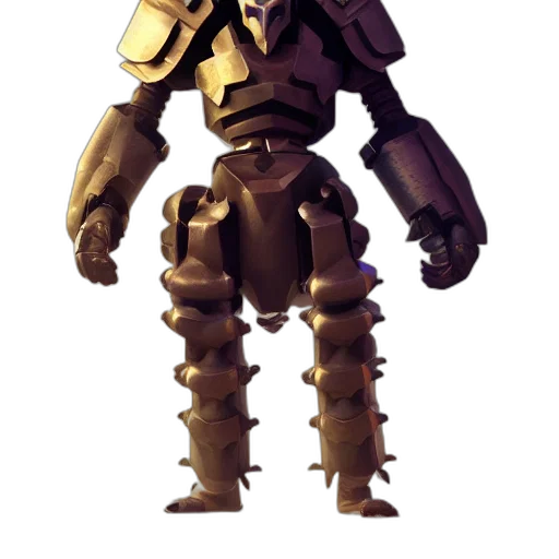 robot, weapon, creature, staff transparent PNG cut-out