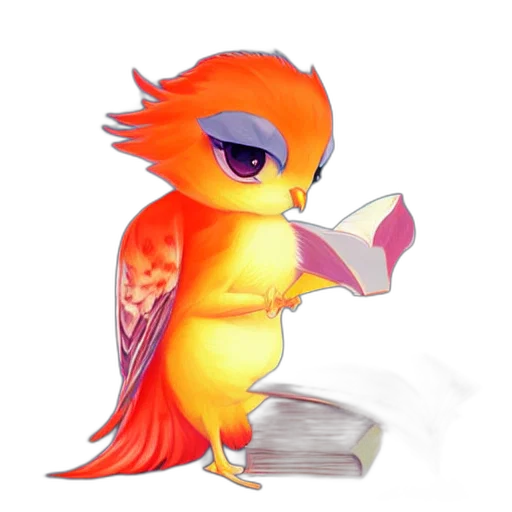 dragon, staff, animal, creature transparent PNG cut-out